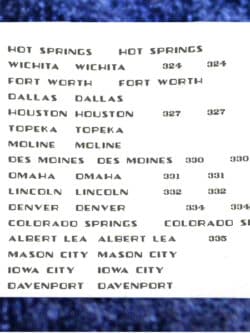 No# 8004 RI Pullman Coach Decals