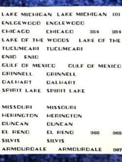 No# 8006 RI Coach Decals