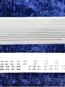 No# 8007 RI Pullman Coach Decals